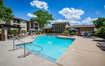 Crystal Clear Swimming Pool at Rentals in ABQ